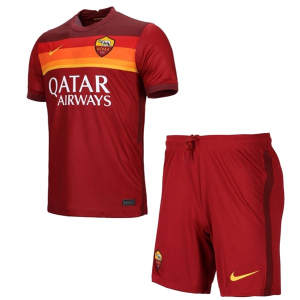 Camiseta AS Roma Primera equipo Niños 2020-21 Rojo